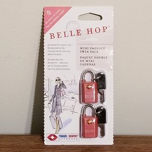 Belle Hop Mini Padlock Twin Pack